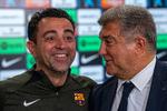 Xavi Hernández er fortid hos Barcelona. Foto: Emilio Morenatti/Ritzau Scanpix