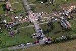 En tornado er trukket gennem byen Valley View i Texas. Foto: Abc Affiliate Wfaa/Ritzau Scanpix