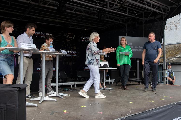  Personer og grupper, der bevidst ødelægger debatter og lukker ned for andres samtaler, ikke er velkomne på scenen på Folkemødet, lyder det nu. Arkivfoto Finn Frandsen