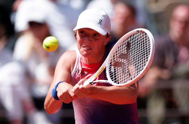 Polske Iga Swiatek har nu vundet 20 kampe i træk på Roland Garros. Foto: Gonzalo Fuentes/Ritzau Scanpix