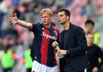 Thiago Motta har i den forgangne sæson været træner for danske Victor Kristiansen i Bologna. Foto: Jennifer Lorenzini/Ritzau Scanpix