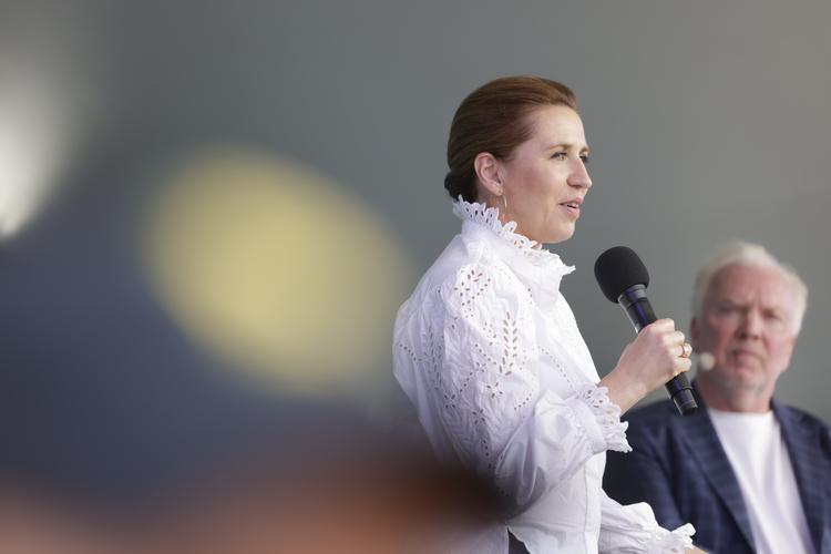 Overfaldet fik bl.a. Mette Frederiksen til at melde fra til Socialdemokratiets valgfest søndag, ligesom hendes program for Folkemødet også er blevet ændret. Foto: Emil Bay