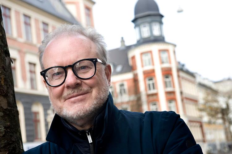 Henrik Wivel,forfatter og kunstkritiker. Foto: Leif Tuxen.   Foto: Leif Tuxen