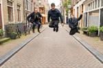 3Elements - Noah Stoneman, Jasper Høiby og Luca Caruso - har affjedringen i orden på trioens andet album. Foto: Pr-foto