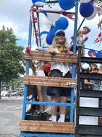 Clara Munk Kindberg fik ansvaret for fløjten og for, at alle overholdt tiden. Alligevel gik det galt i Rødovre. Foto: Privat