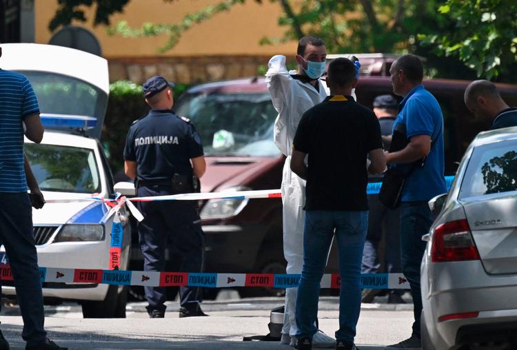 Flere personer er blevet anholdt i forbindelse med hændelsen. Foto: Oliver Bunic/Ritzau Scanpix