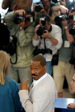 Eddie Murphy er gæst i seneste afsnit af 'The Interview'. Samtalen er ufokuseret.  Foto: Morten Bjørn Jensen