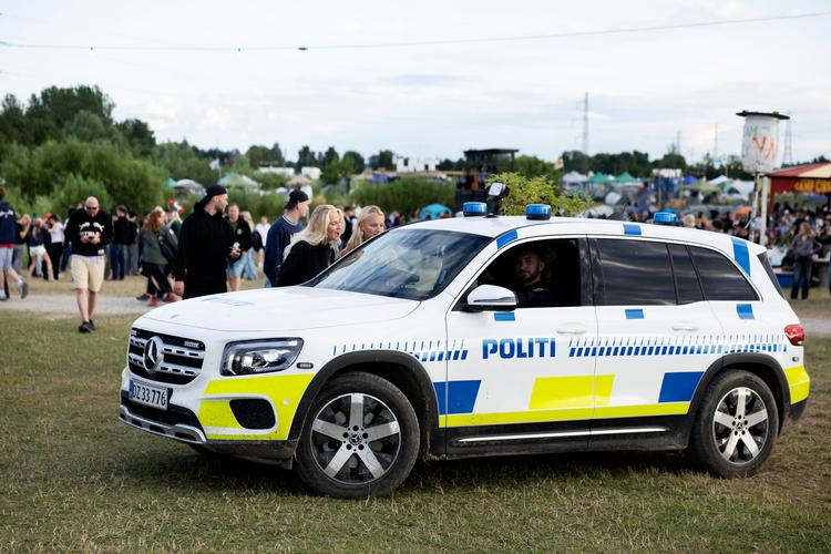 Politiet afviser, at man er mere talstærkt til stede på årets festival. Men vil ikke sætte tal på, hvor mange betjente, der har festivalen som fokus. Foto: Thomas Borberg