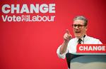 Labour-lederen Keir Starmer står til at blive den store vinder ved det britiske valg. Foto: Oli Scarff/Ritzau Scanpix