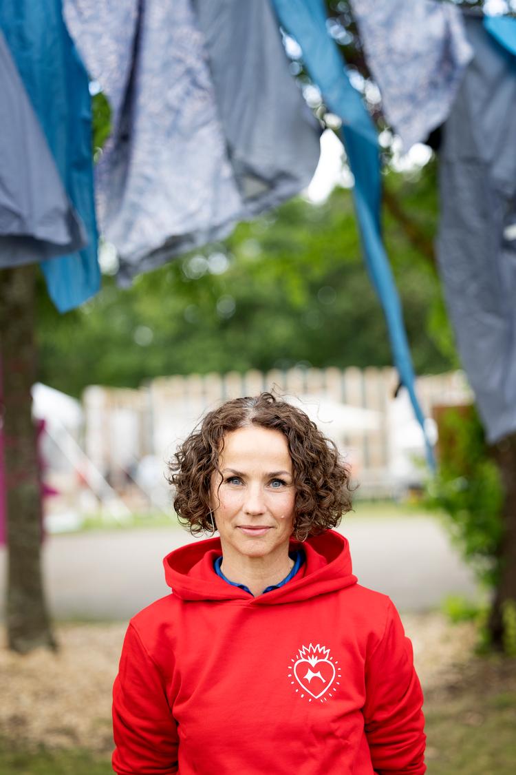 Christina Bilde er vicedirektør  for Roskilde Festival. Foto: Thomas Borberg