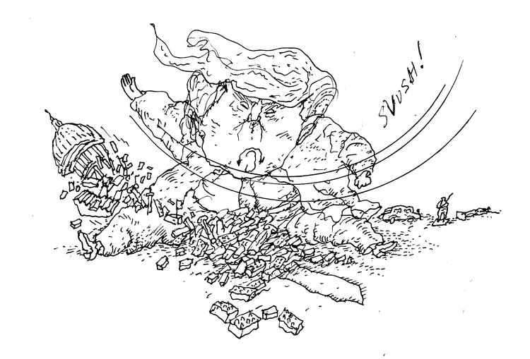 Dagens tegning Per Marquard Otzen