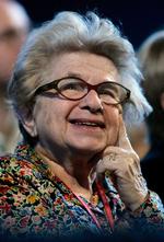 Dr. Ruth blev Westheimer ofte kaldt. Hun er død, 96 år gammel. Foto: Jason Reed/Ritzau Scanpix