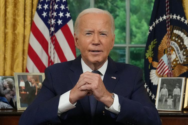 USA's præsident, Joe Biden, brugte et uheldigt ord om Trump, da han talte i telefon med demokratiske donorer tidligere på måneden. Nu beklager han. Foto: Erin Schaff/Ritzau Scanpix