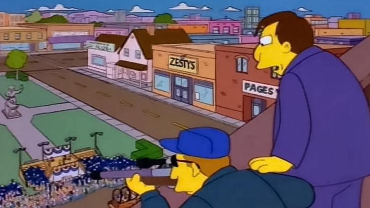 Britiske Channel 4 er i gang med en genudsendelse af 7. sæson af komedieserien 'The Simpsons', men valgte søndag at fjerne et programsat afsnit. 