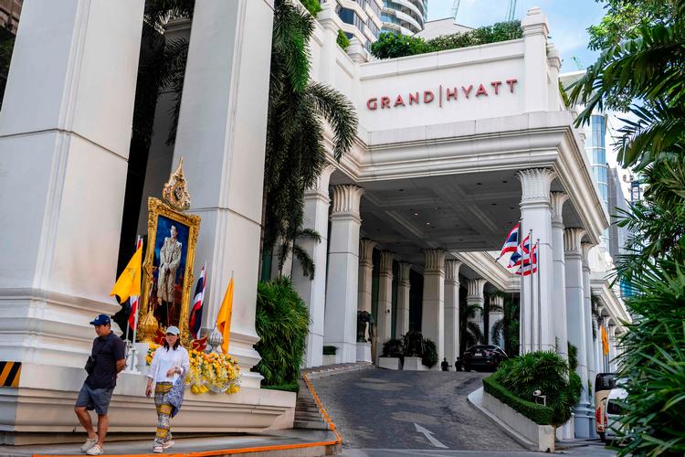 Grand Hyatt Erawan er et femstjernet luksushotel i Bangkok. Foto: Chanakarn Laosarakham/Ritzau Scanpix