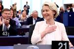 Med et pænt flertal i ryggen har von der Leyen sikret sig fem år mere som EU-kommissionsformand. Foto: Frederick Florin/Ritzau Scanpix