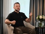 Volodymyr Zelenskyj har i denne uge været på besøg i Storbritannien. Foto: Jeff Overs/bbc/Ritzau Scanpix