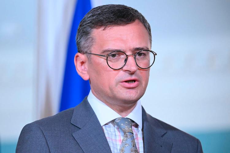 Den ukrainske udenrigsminister, Dmytro Kuleba, fotograferet tidligere på måneden under et besøg i Washington. Foto: Mandel Ngan/Ritzau Scanpix