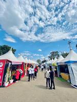 Sådan tog Uhuru Park sig ud, da People Dialogue Festival fyldte området med liv og samtaler. Foto: Janne Andersen/Udenrigsministeriet