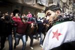 I 2012 var oprøret mod regimet lige begyndt, og i Aleppos gader dansede demonstranterne og råbte og sang slagord mod al-Assad. 