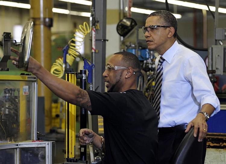 Da præsident Obama overtog posten som USA's præsident for otte år, siden var ledigheden 7,8 pct. Siden er millioner kommet i job, og ledigheden er nu nede på 4,7 pct. 