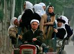Størstedelen af Kinas muslimske uighurer bor i regionen Xinjiang. 