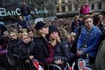 En ’kærlighedsmanifestation’ fyldte søndag Sergels Torg i hjertet af Stockholm. 