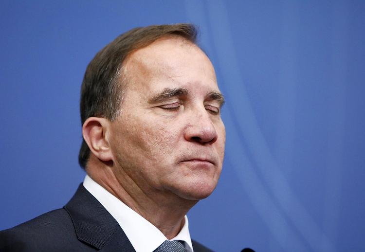 I dag ventes Sveriges statsminister, Stefan Löfven, at løfte sløret for sit næste træk oven på den store it-skandale. Foto:  Patrick Österberg/IBL Bildbyrå