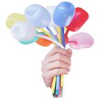Værket ’Bouquet of Tulips’ af Jeff Koons skal stå foran Musée d’ Art Moderne og udstillings-bygningen Palais de Tokyo i Paris, medmindre de mange protester får bremset opstillingen. 