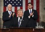 I nat kan vi forvente den mere disciplinerede Donald Trump, der taler efter manuskript. 