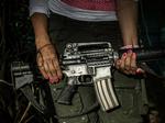 Den tidligere oprørsgruppe Farc slog ikke igennem ved valget søndag i Colomobia. Mads Nissen