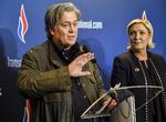 Præsident Donald Trumps tidligere rådgiver Steve Bannon forudså i en tale på kongressen, at gruppen af indvandrerfjendtlige partier får flertal i Europa, hvis de følger opskriften fra Trumps valgkamp.
 AP