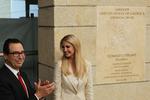 Donald Trumps datter Ivanka Trump og  finans minister Steve Mnuchin deltog i mandags i åbningen af USA’s omstridte ambassade i Jerusalem. Foto Sebastian Scheiner