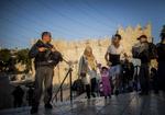 Hele ugen har  både Jerusalem (øverst) og Ramallah (nederst) været højt på den globale  dagsorden. Eyal Warshavsky/AP