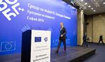 »Med venner som Trump behøver vi ingen fjender«, sagde  EU-præsident Donald Tusk på topmødet  i Sofia. Virginia Mayo/AP