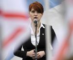 Maria Butina er sigtet for at infiltrere politiske grupperinger i USA med henblik på at fremme Ruslands 
interesser. FBI har overvåget den 29-årige russiske kvinde i 3 år. AP 