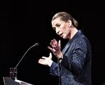 Mette Frederiksen ramte rent flere gange hos kernetropperne på S-kongressen. Men der skal formentlig mere til for at blive statsminister. Henning Bagger/Ritzau Scanpix/Ritzau Scanpix