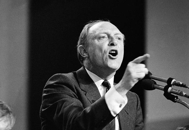 Niel Kinnock er tidligere Labourformand og svigerfar til Helle Thorning-Schmidt. Peter Kemp/AP