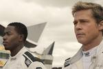Det temperamentsfulde talent Joshua Pearce (Damson Idris) og den erfarne F1-rotte Sonny Hayes (Brad Pitt). Hvad kan de drive det til?   Foto: Apple TV 