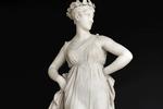 ’Danserinden med hænderne i hoften’ hedder denne skulptur fra 1807-1812, som til daglig hører til på Eremitagemuseet i Sankt Petersburg. 