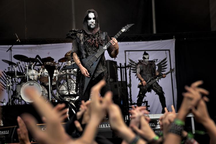 Marker 4. søndag i advent med det polske band Behemoth. Arkivfoto: Jacob Ehrbahn.  