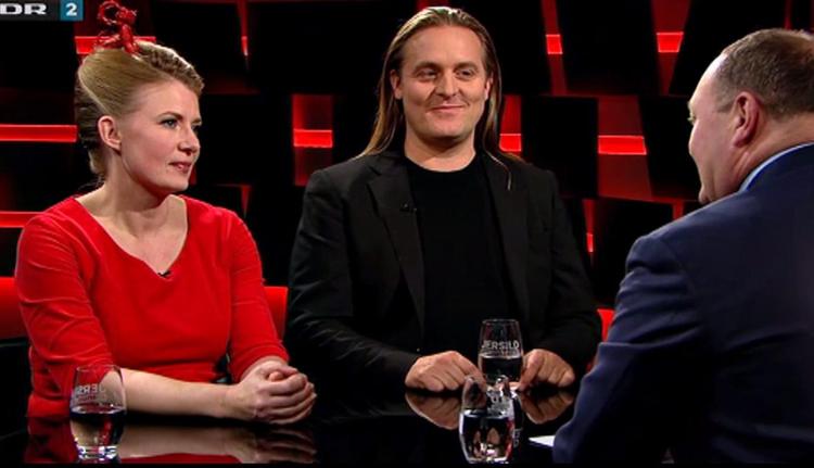 Rulle Grabow kommenterer Bertel Haarder-sagen om general-konsulatet i Flensborg, her sammen med Lars Trier Mogensen. 