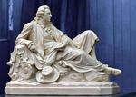 Tyske Johann Wolfgang von Goethe – her fortolket af billedhuggeren Adolf von Donndorf – og hans hjemby Weimar var omdrejningspunkt for en af det svenske pars dannelsesrejser. 