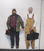 De mandsstore mosaikker pryder væggen på 72nd Street undergrundsstationen.  