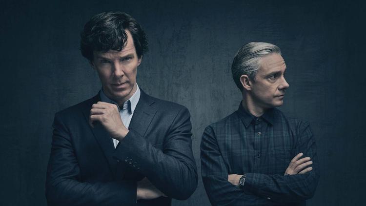 Benedict Cumberbatch som Sherlock og Martin Freeman som Watson er, som serien i det hele taget, fremragende. 