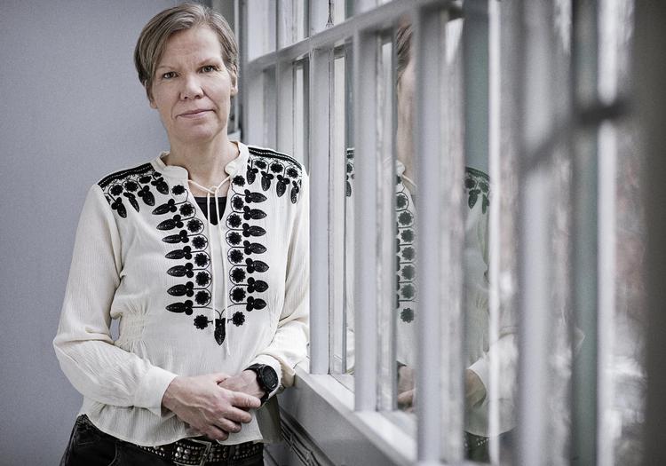 HISTORIEBEVIDST. Garbi Schmidt fortæller københavnerhistorie med udsyn i debutromanen 'Ebba'. Foto: Simon Klein-Knudsen 