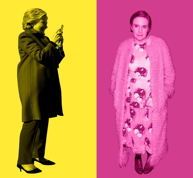 Lena Dunham har mødt masser af kritik – for sin hyppige nøgenhed i serien, for manglende diversitet og såmænd også for, at hun støttede Hillary Clinton under præsidentvalgkampen. Og så faldt det flere for brystet, at de under et interview sad og tog selfies af hinanden. 