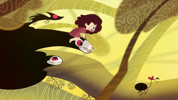 Trods titlen er 'Dark Dark Woods' en munter, ja, livsglad tegnefilm i irske Tomm Moores stil. 