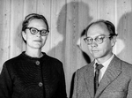 Makkerpar: Eva og Nils Koppel mødte hinanden som ganske unge. Hun ville være arkitekt og fik ham med på ideen. Siden var de uadskillelige og optrådte i studieårene iført ens blå kitler og altid med en spids Koh-I-Nohr-blyant i nærheden. 