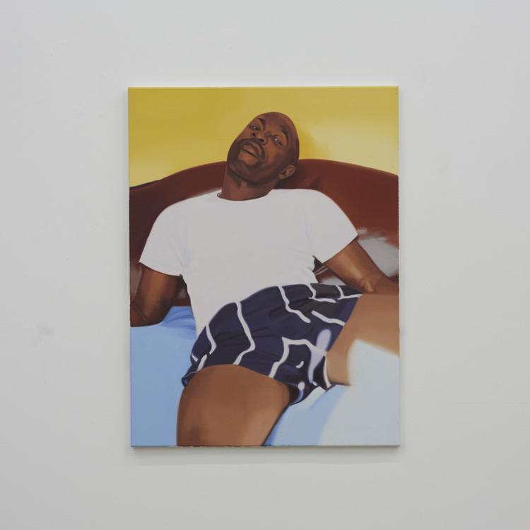 'Michael', 2016, viser en af de mænd som kunstneren har kendt og elsket.  